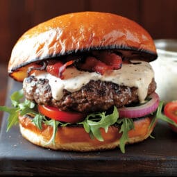 Spicy Truffle Hamburger